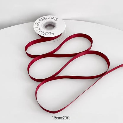 Burgundy Valentine’s Day Florist Ribbon