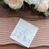 Load image into Gallery viewer, 32-Pack White Paper Cocktail Napkins