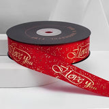 Load image into Gallery viewer, Love Sparkle Valentine's Day Ribbon (2.5cmx25Yd)