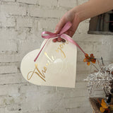 Load image into Gallery viewer, 10pcs Heart-shaped Thank You Gift Box with Ribbon