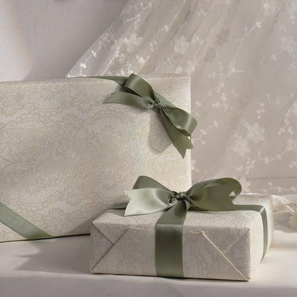 Lace Butterfly Gift Wrap Paper (50x70cm) Pack 2