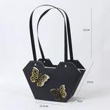Load image into Gallery viewer, 10pcs Butterfly Floral Gift Bag Bouquet Carrier