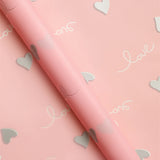 Load image into Gallery viewer, 20pcs LOVE Hearts Print Flower Wrap Paper (56x56cm)