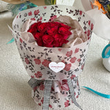 Load image into Gallery viewer, 20pcs Rose Print Cellophane Wrap for Bouquets (58x58cm)