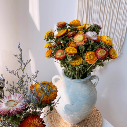 Natural Dried Flowers 20-head Daisy Bouquet