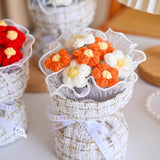 Load image into Gallery viewer, Yarn Crochet Flower Bouquet Gift