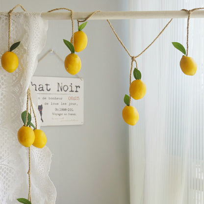 Artificial Lemon Fruit Vine Garland (150cmL)