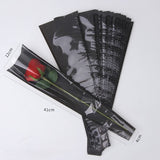 Load image into Gallery viewer, Clear-front Paper Bouquet Sleeves Pack 100
