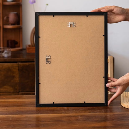 Photo Frame Wall-mounted Glass Vase Set