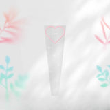 Load image into Gallery viewer, 50pcs LOVE Heart Clear Single Rose Sleeves