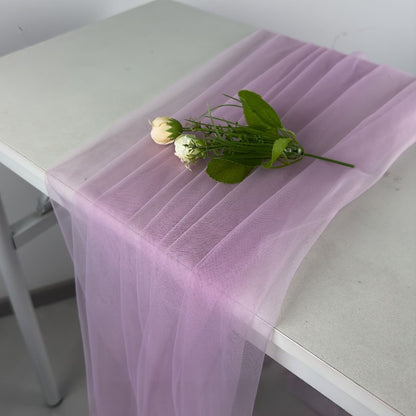 Pink Tulle Draping Fabric for Weddings Events