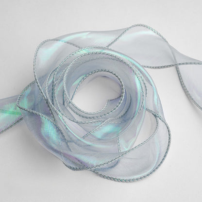 Iridescent Organza Sheer Ribbon (4cmx10Yd)