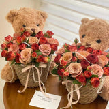 Load image into Gallery viewer, 50cm Plush Sweater Teddy Bear