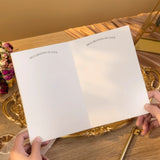 Load image into Gallery viewer, Real Dried Pressed Flower Wedding Vow Cards (Set of 2)