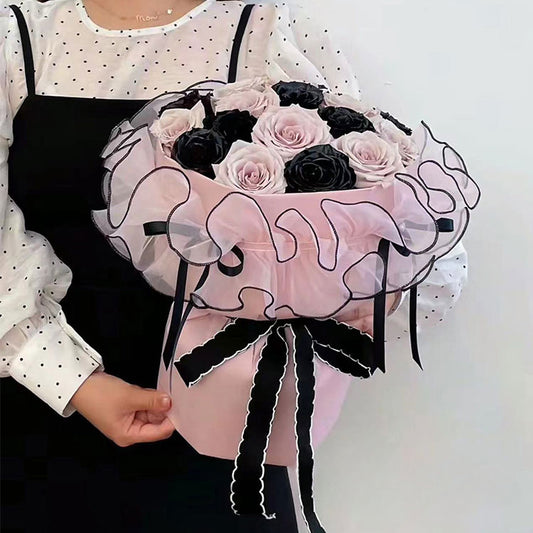 Flower Bouquet Edge Decoration Fabric 2m