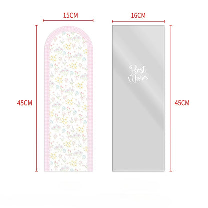 Papier de support et tiges de rose individuelles transparentes, lot de 50