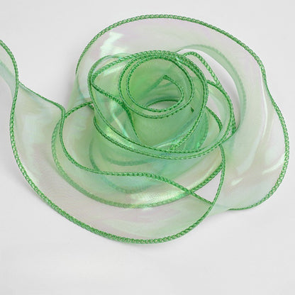 Iridescent Organza Sheer Ribbon (4cmx10Yd)