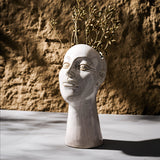 Load image into Gallery viewer, Artistic Human Face Modern Ceramic Vase