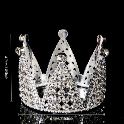 Plastic Crown for Bouquets Decoration Pack 10