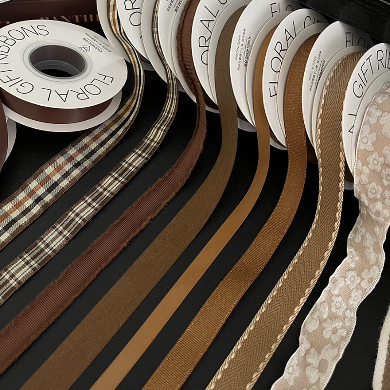 Autumn Winter Vibes Florist Ribbon