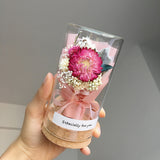 Load image into Gallery viewer, Mini Preserved Flower Bouquet Wish Bottle