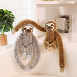 Load image into Gallery viewer, Soft Stuffed Long Arm Sloth Plush Toy (30cm)