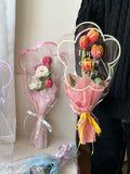 Load image into Gallery viewer, Transparent Flower Shaped Bouquet Bags Pack 50