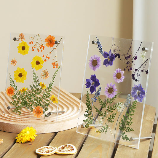Dried Flowers Pressed Flowers Photo Frame DIY Kit