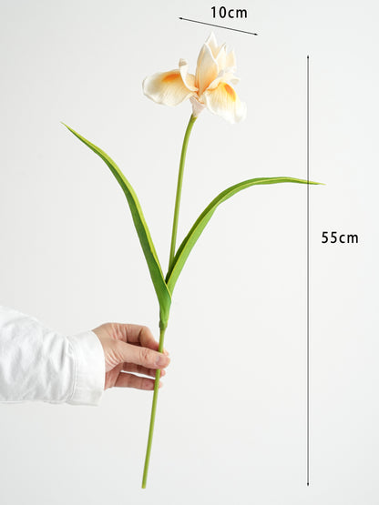 26" Real Touch Artificial Iris Stem