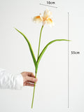 Load image into Gallery viewer, Real Touch Artificial Iris Flower 55cmH