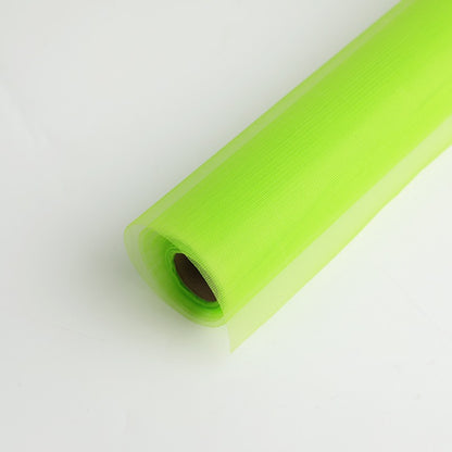 Frosted Mesh Fabric Tulle Roll for Bouquet Gift Packaging