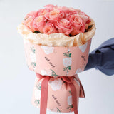 Load image into Gallery viewer, Rose Print Flower Wrap Paper Pack 20 (58x58cm)