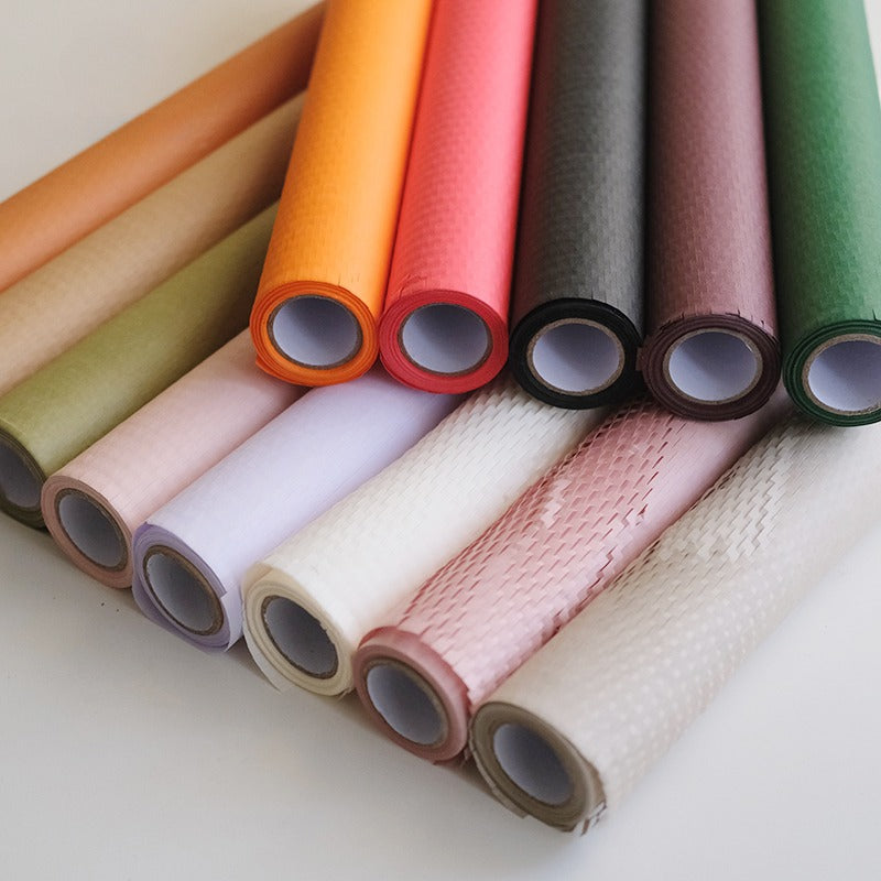 Folia Bringmann 765 Coloured Rainbow Paper - 10 Sheets Honeycomb Tissue Paper For Crafts