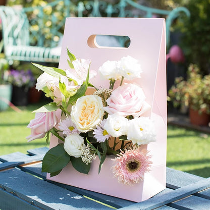 5pcs Flower Gift Box with Cut-out Design