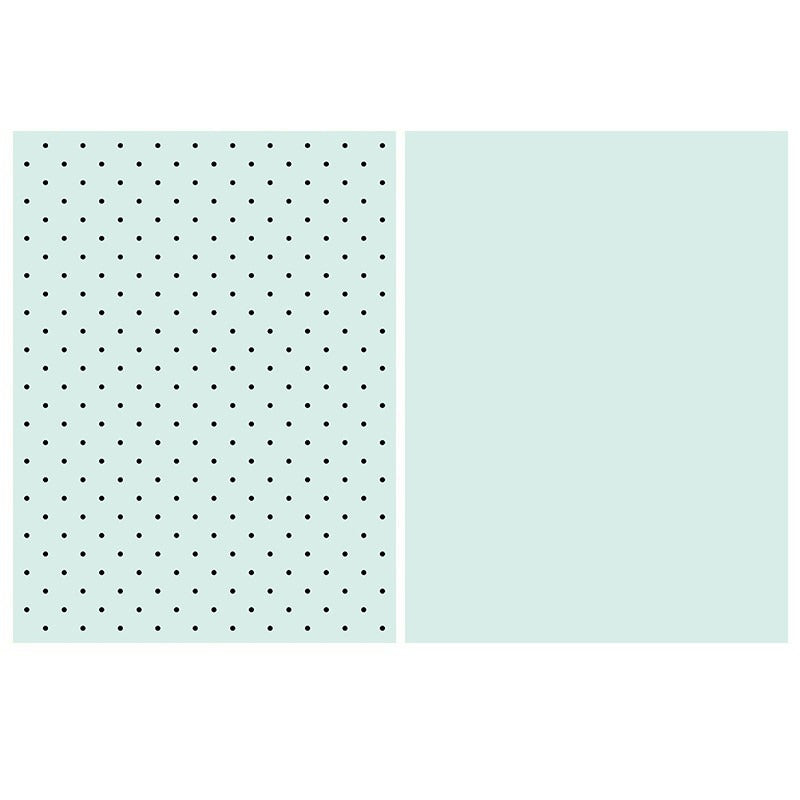 Polka Dot Flower Wrapping Paper Pack 20 (17" x 23")