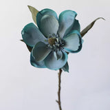 Load image into Gallery viewer, Artificial Blue Magnolia Flower Stem (20cmDx75cmH)