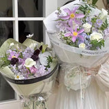 Load image into Gallery viewer, Bordered Transparent Cellophane Roll (57cmx10Yd)