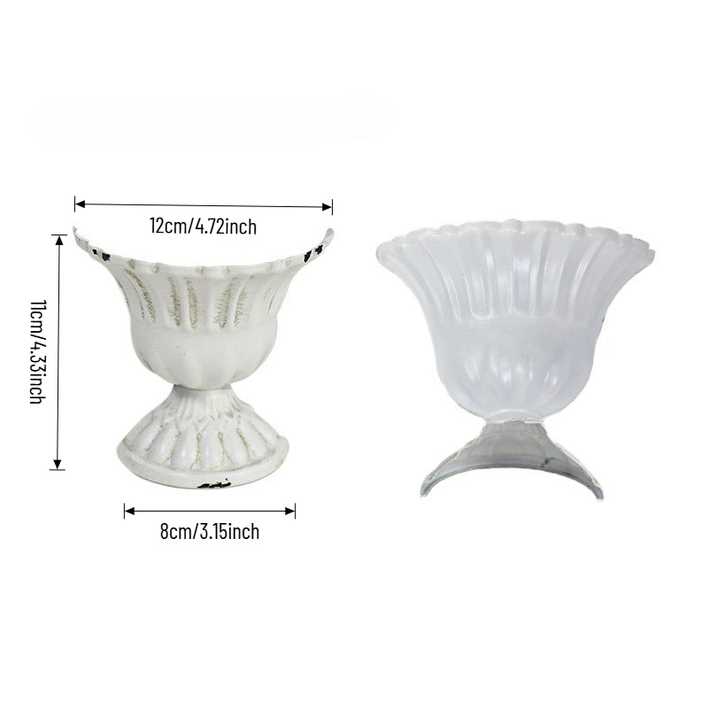 Vintage Half-Vase for Floral Artistry