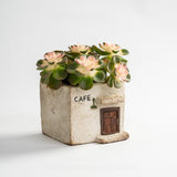 Load image into Gallery viewer, Miniature Cafe House Succulent Pot