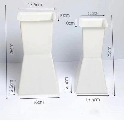 5pcs Square Floral Bucket Bouquet Holder