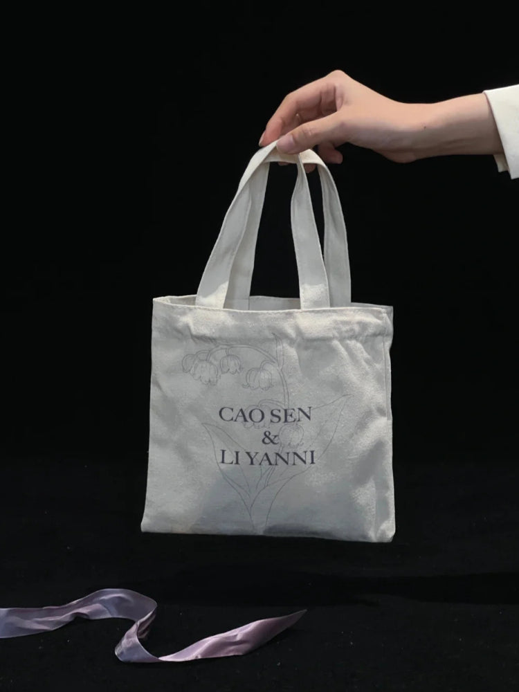 50 sacs cadeaux personnalisés en toile écologique