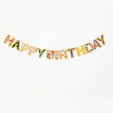 Load image into Gallery viewer, Happy Birthday Banner Flower Garland