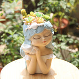 Load image into Gallery viewer, Fairy Girl Resin Succulent Planter