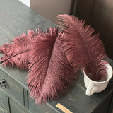 Load image into Gallery viewer, 35cm Ostrich Feather Bouquet Decor Pack 10