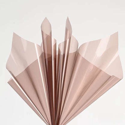 20pcs Colored Clear Cellophane Wrap Sheet (58x58cm)