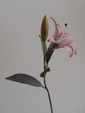 Load image into Gallery viewer, 2pcs Nude Pink Lily Artificial Flowers