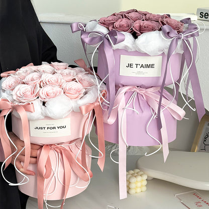10 feuilles de papier uni pour bouquet