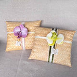 Load image into Gallery viewer, Small Square Hand-Woven Bamboo Gift Box