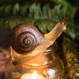 Load image into Gallery viewer, Realistic Faux Snail Ornament for Planters