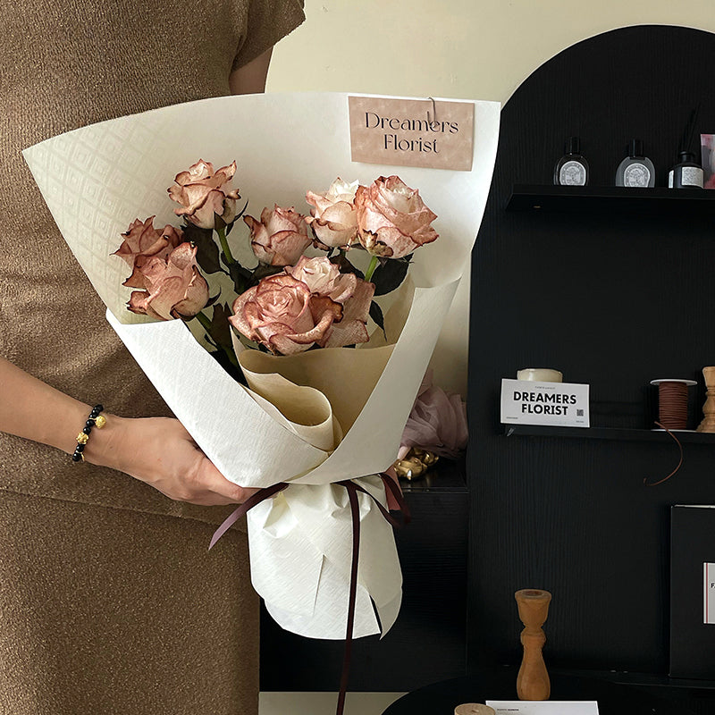 20pcs Waterproof Embossed Bouquet Paper (52x39cm)